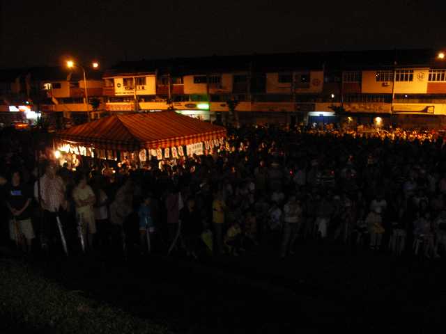 The 3,000 strong crowd at an Opposition ceramah in Taman Tun Dr Ismail on March 2. Photos by Fahmi Fadzil.